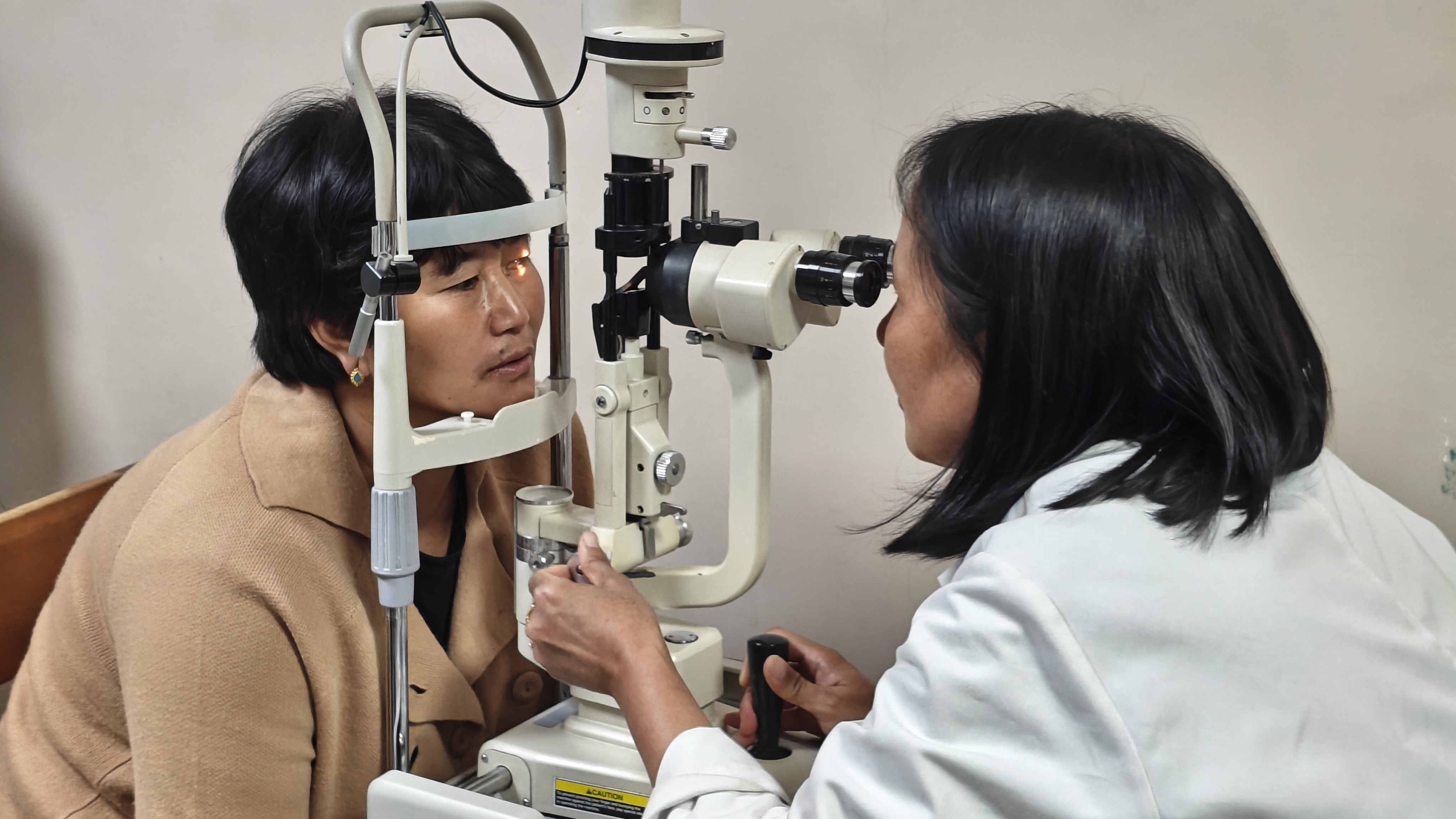 Cure Blindness Project eye care training in Thimpu, Bhutan