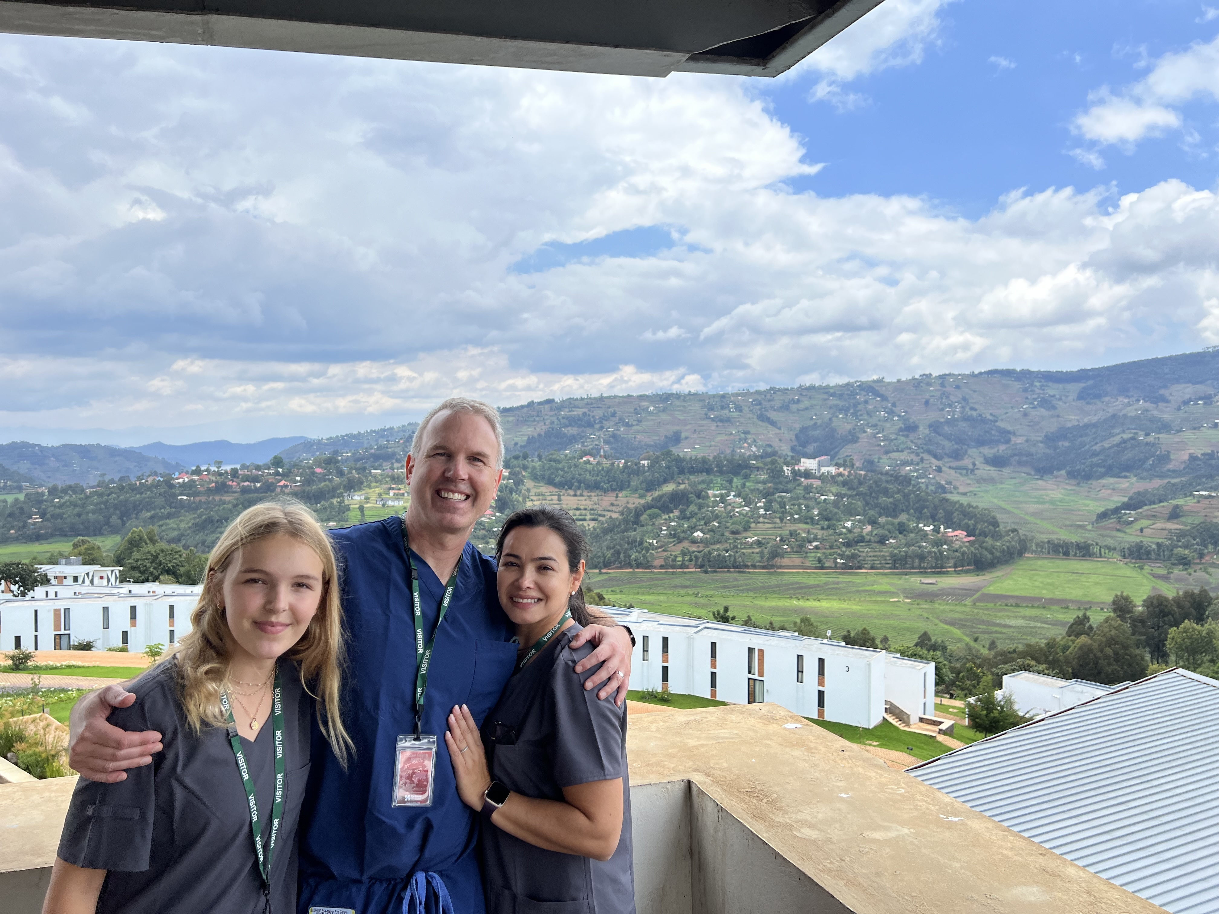 Dr. Sam Cady with his family
