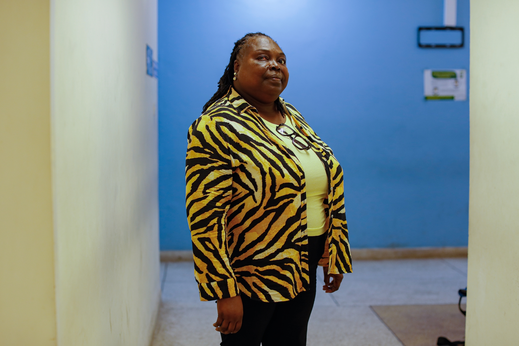 Doreen, a corneal transplant patient